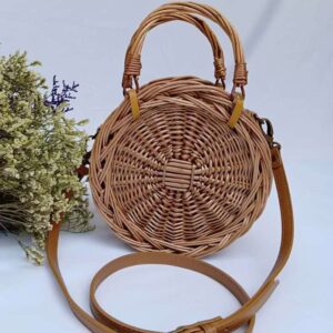 New Ladies Flower Basket Princess Bag